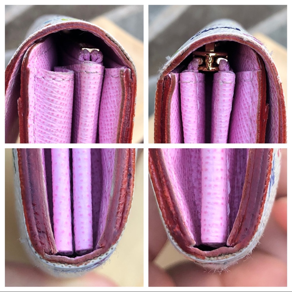🚫SOLD LV Sarah Multicolor Wallet •W/DUSTBAG & BOX - Picture 10 of 16